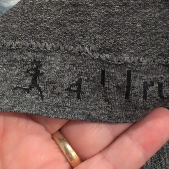 Lululemon Swiftly Tech Racerback Heathered Black - Picture 6 of 9